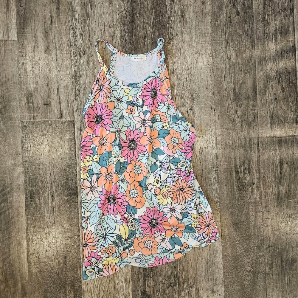 Floral Print Tank Top